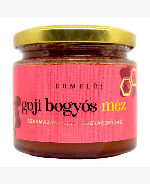 Goji bogyós méz(akác mézzel)