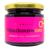 Hibiszkuszos méz(akác mézzel)