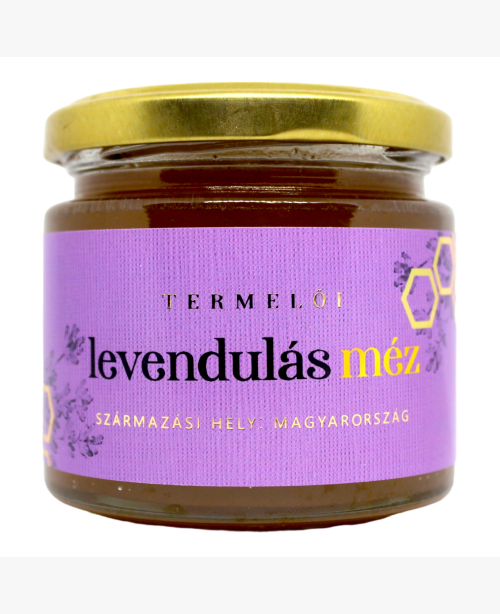 Levendulás méz(akác mézzel)