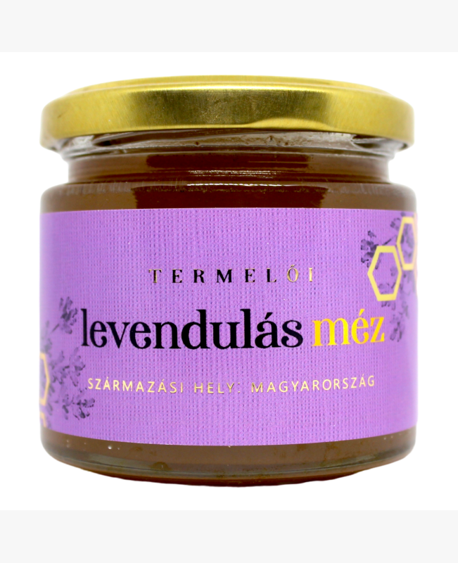 Levendulás méz(akác mézzel)