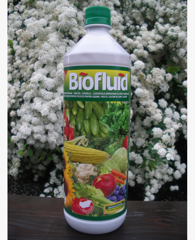 Biofluid zöldség-, gyümölcs-, szántóföldi