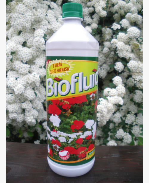 Biofluid balkonnövény- és muskátli tápoldat