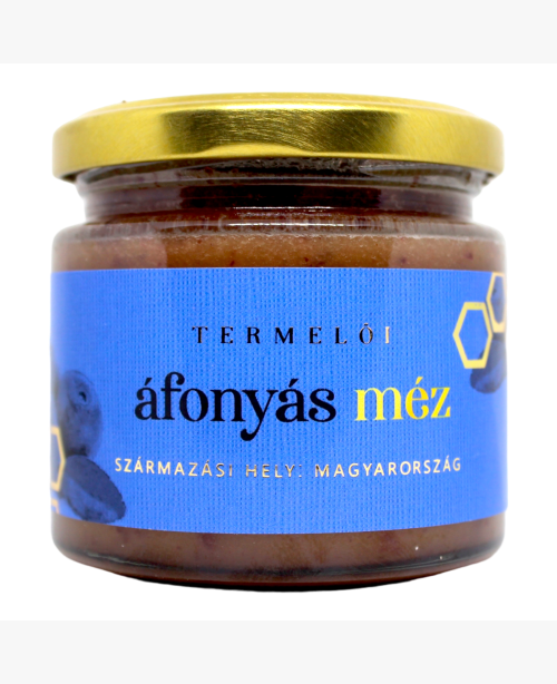Áfonyás méz
